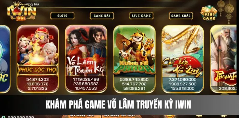 Khái quát về game slot Võ Lâm Truyền Kỳ online